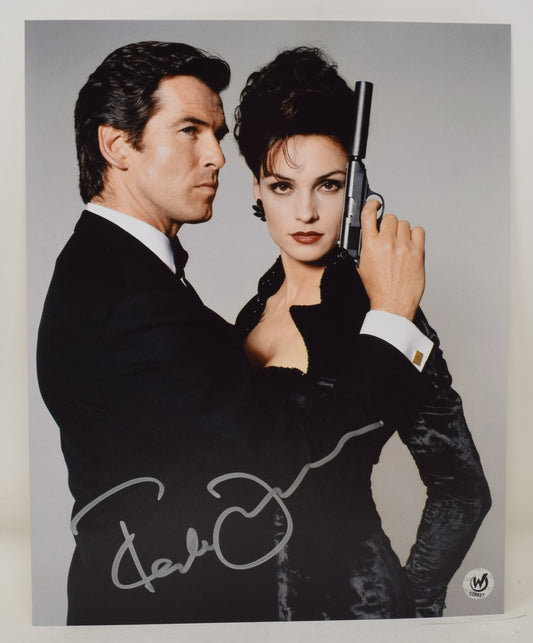 Famke Janssen James Bond Golden Eye Signed Autograph 8 x 10 Photo COA - Golden Apple Comics