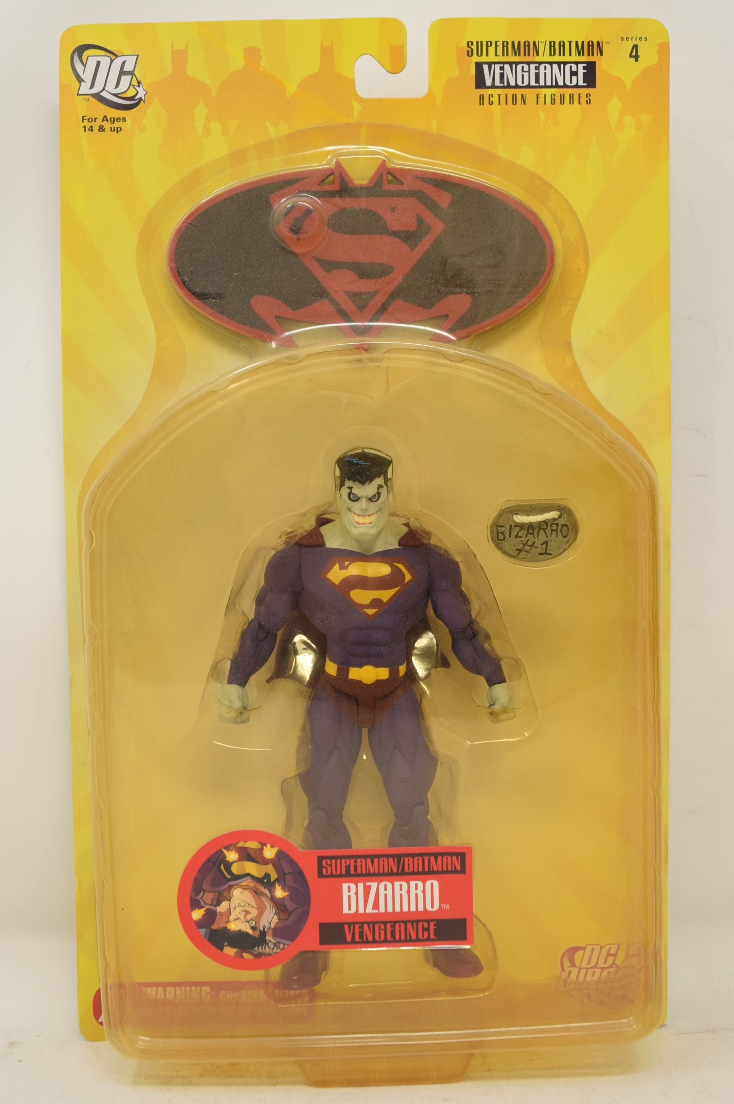 Superman Batman Vengeance Bizarro Action Figure 2 DC Direct MOC New