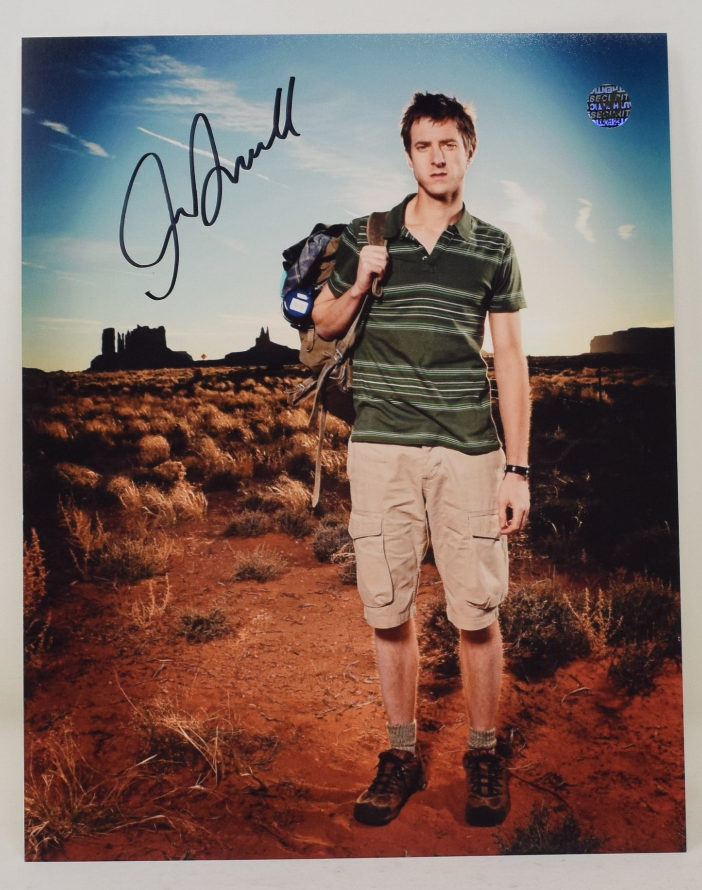 Arthur Darvill Doctor Who Monument Valley Signed Autograph 8 x 10 Photo COA