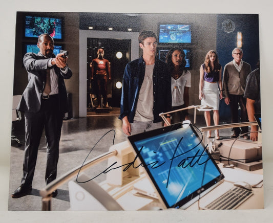 Candice Patton The Flash CW W/ Grant Gustin Signed Autograph 8 x 10 Photo COA