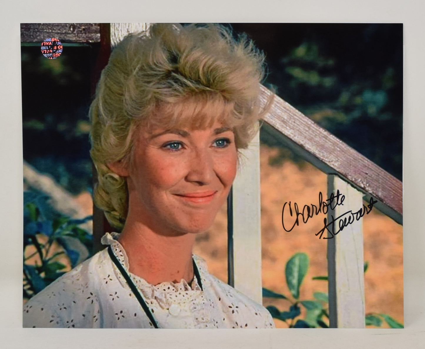 Charlotte Stewart Little House On The Prairie Portrait Signed Autograph 8 x 10 Photo COA