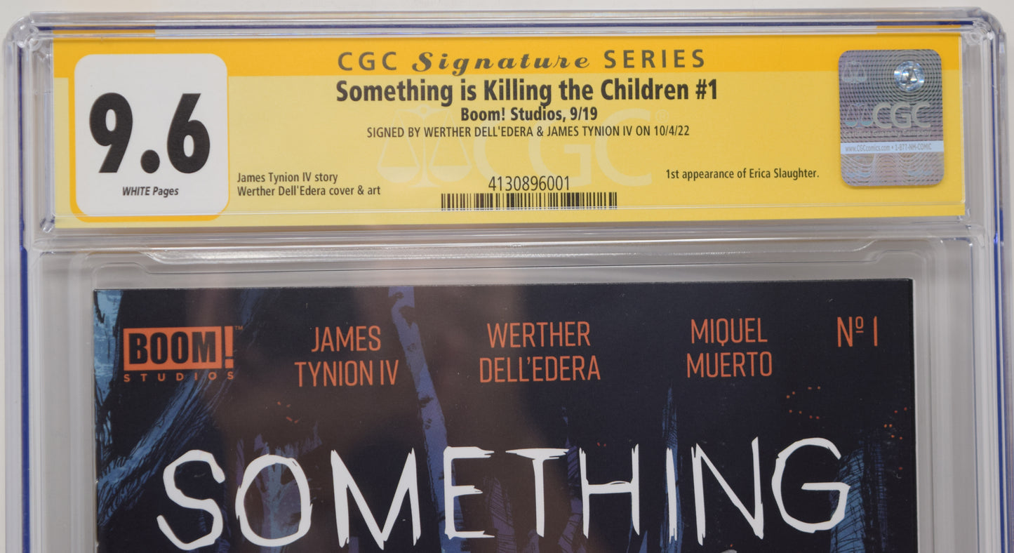 Something Is Killing The Children 1 Boom CGC SS 9.6 James Tynion IV Werther Dell'Edera