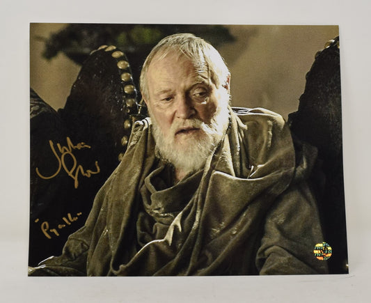 Julian Glover Game Of Thrones Grand Master Pycelle Signed Autograph 8 x 10 Photo COA