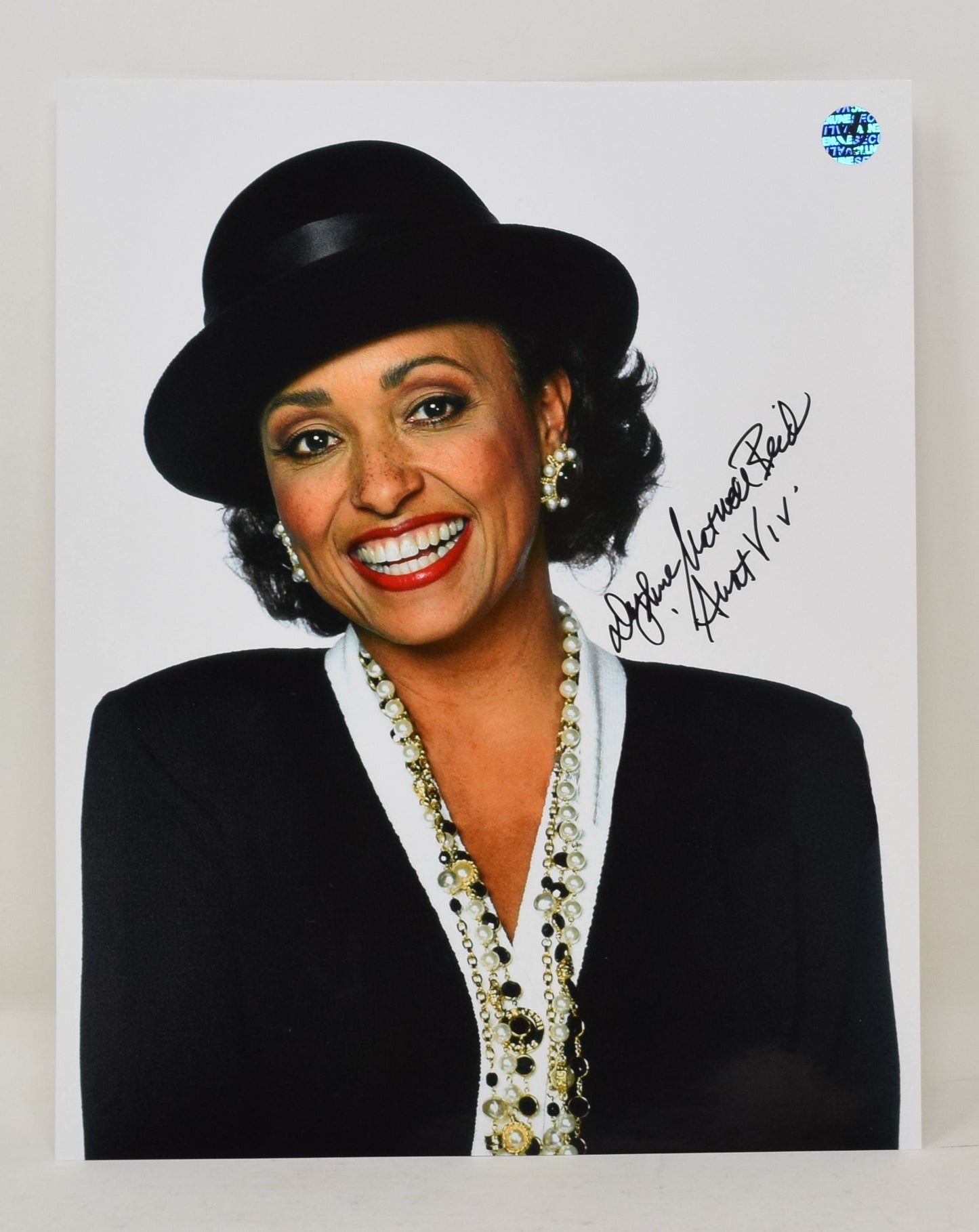 Daphne Maxwell Reid Fresh Prince Of Bel Air Signed Autograph 8 x 10 Photo COA