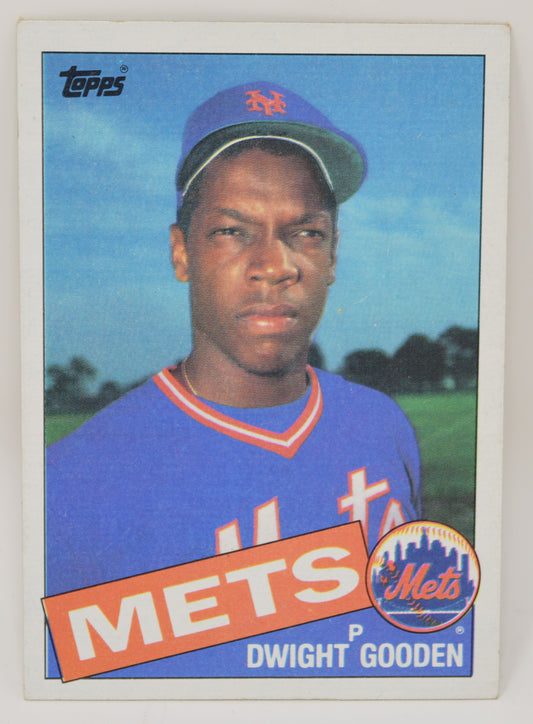 Dwight Gooden Topps 1985 Baseball Rookie Card RC New York Mets 620