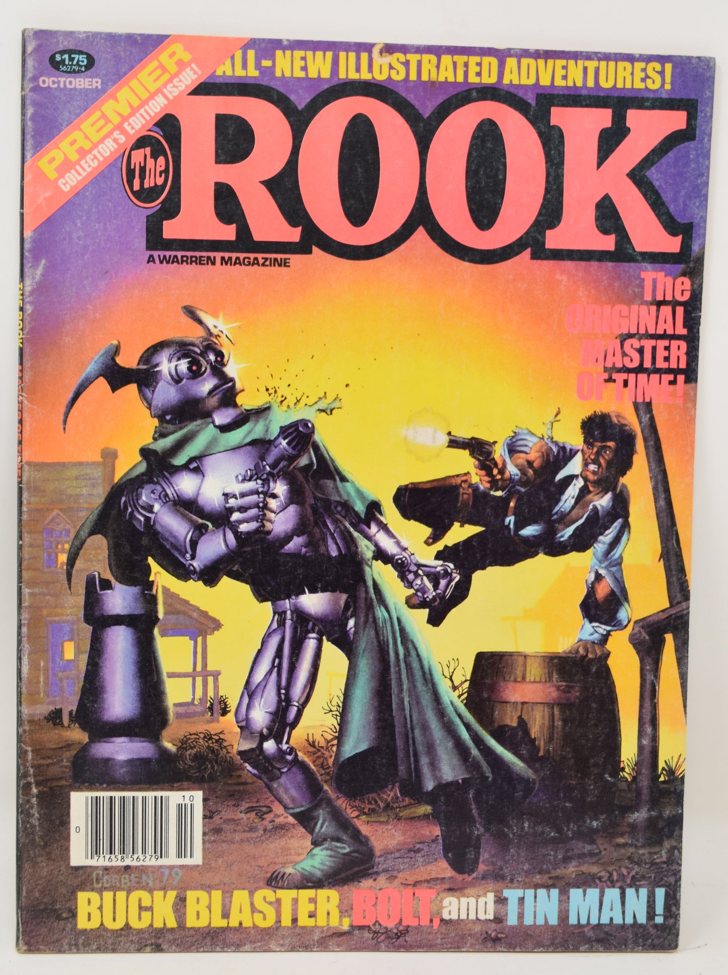 The Rook Magazine 1 Warren 1979 FN Richard Corben H.G. Wells