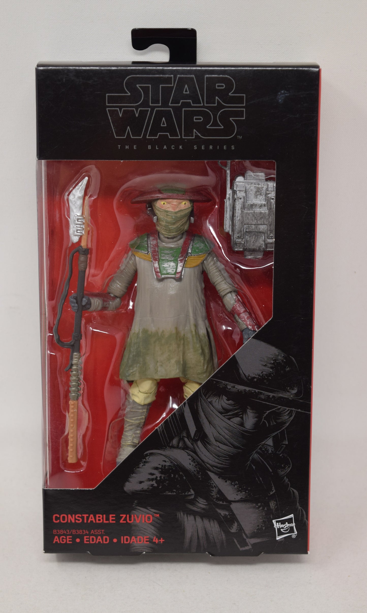 Star Wars Black Series 09 Constable Zuvio 6" Action Figure Hasbro NIB