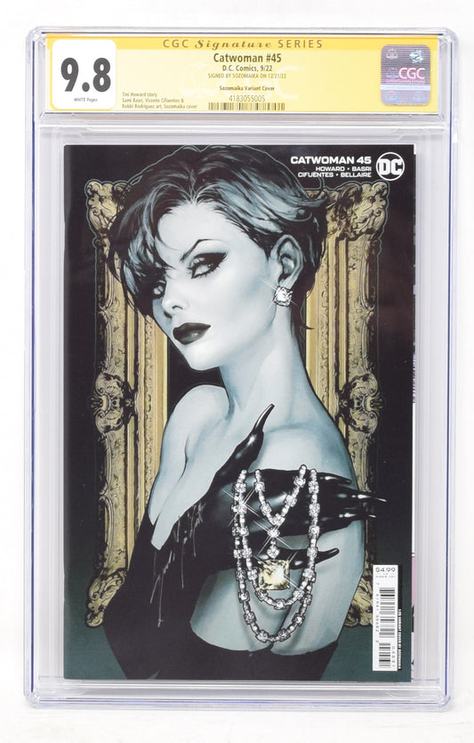 Catwoman #45 C 1:25 Sozomaika Card Stock Variant (07/19/2022) DC CGC SS 9.8