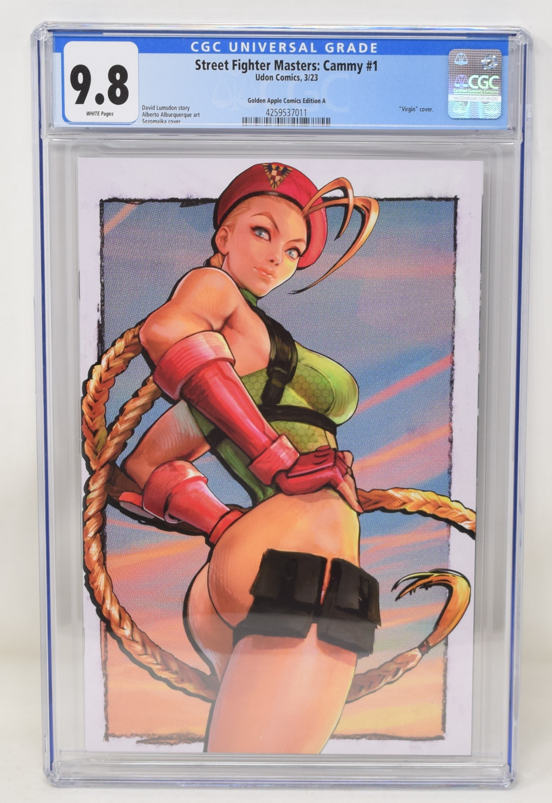 Street Fighter Masters Cammy #1 Virgin Mercado SF6 Cammy Cover NM