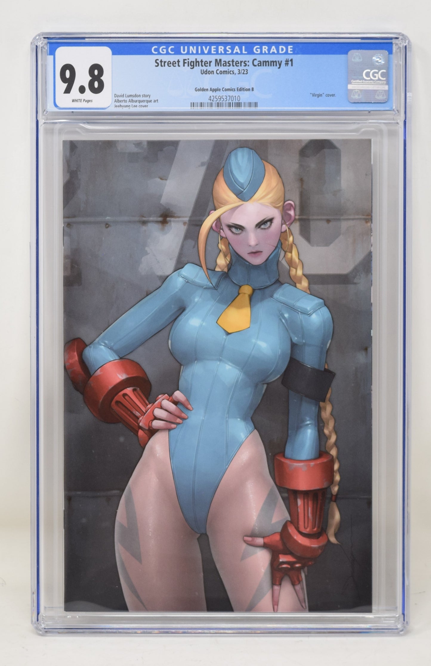 Street Fighter Masters Cammy #1 Virgin Mercado SF6 Cammy Cover NM