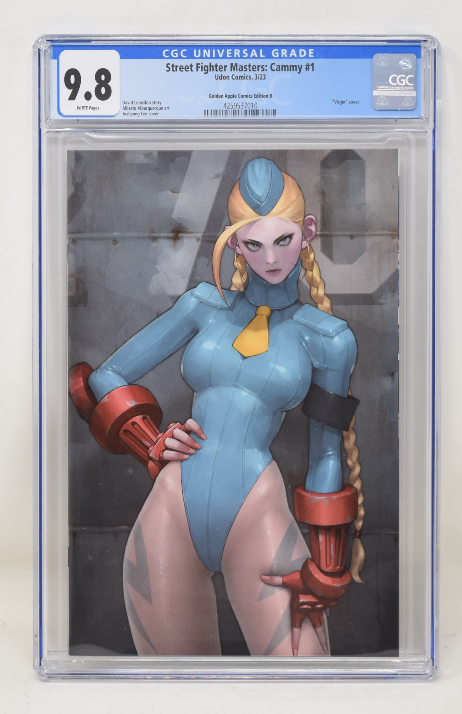 Street Fighter Masters Cammy #1 Jeehyung Lee GGA Variant Cover