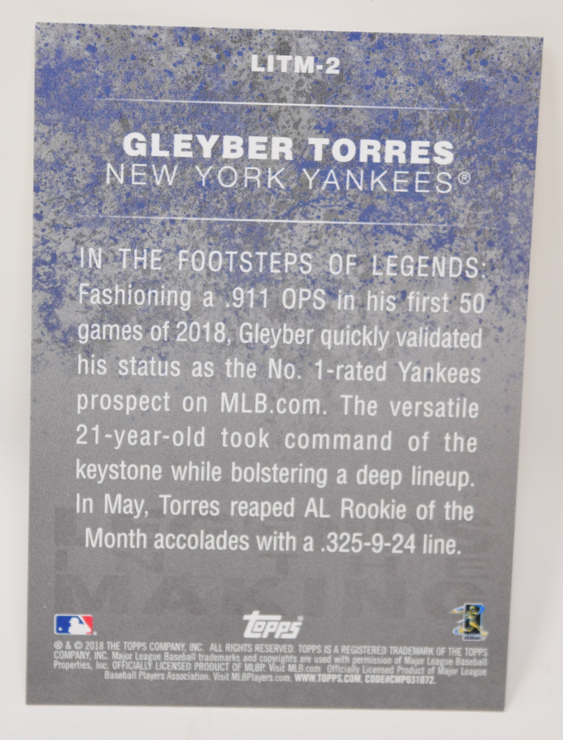 Gleyber Torres Rookie Card Checkist and Early Prospect Card Highlights