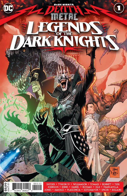 Dark Nights Death Metal Legends Of Dark Knights #1 2nd Print Tony Daniel (08/26/2020) DC