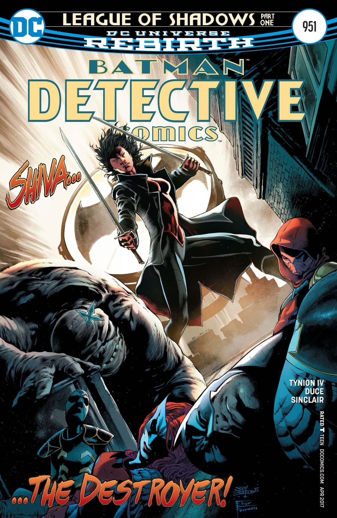 Batman Detective Comics 951 DC 2016 Shiva