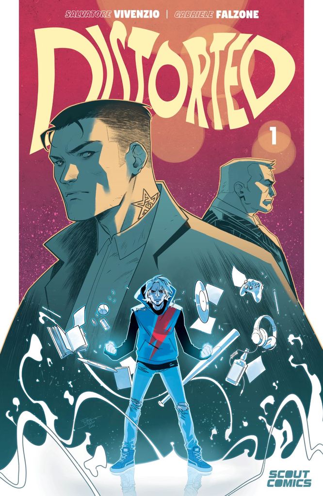 Distorted #1 Webstore Exclusive Variant (01/12/2022) Scout - Golden Apple Comics