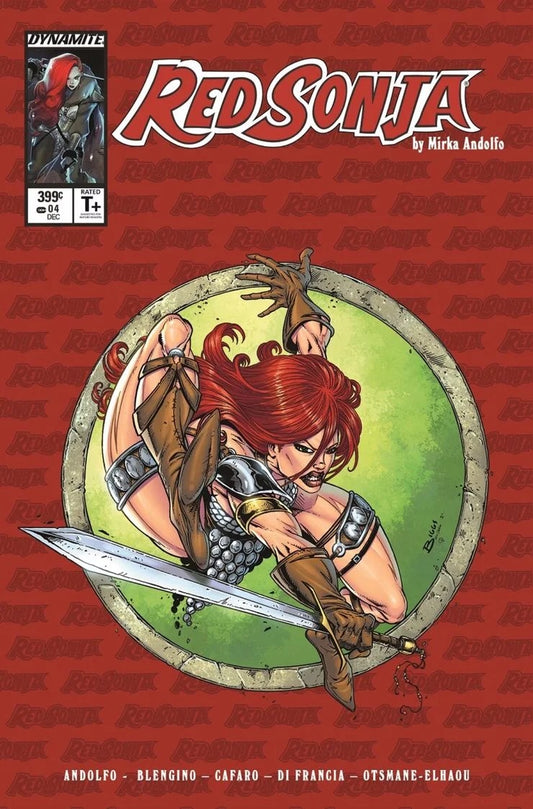 Red Sonja (2021) #4 L Jason Biggs McFarlane Homage FOC Bonus Variant (12/08/2021) Dynamite
