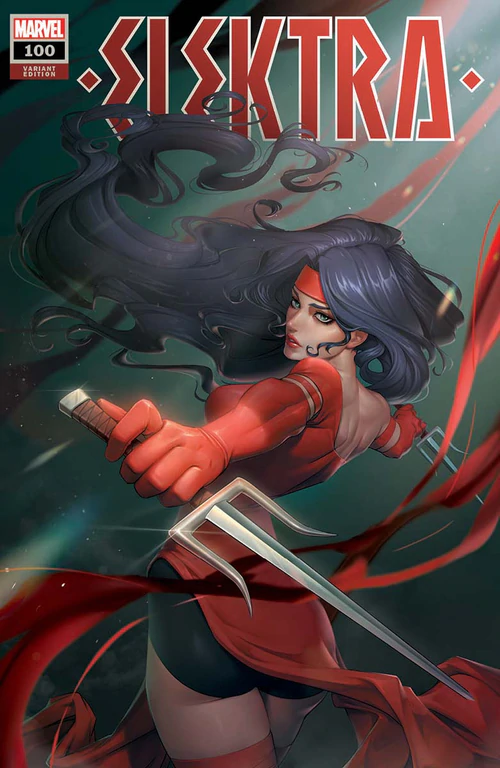 Elektra #100 R1CO Trade Variant GGA (04/13/2022) Marvel