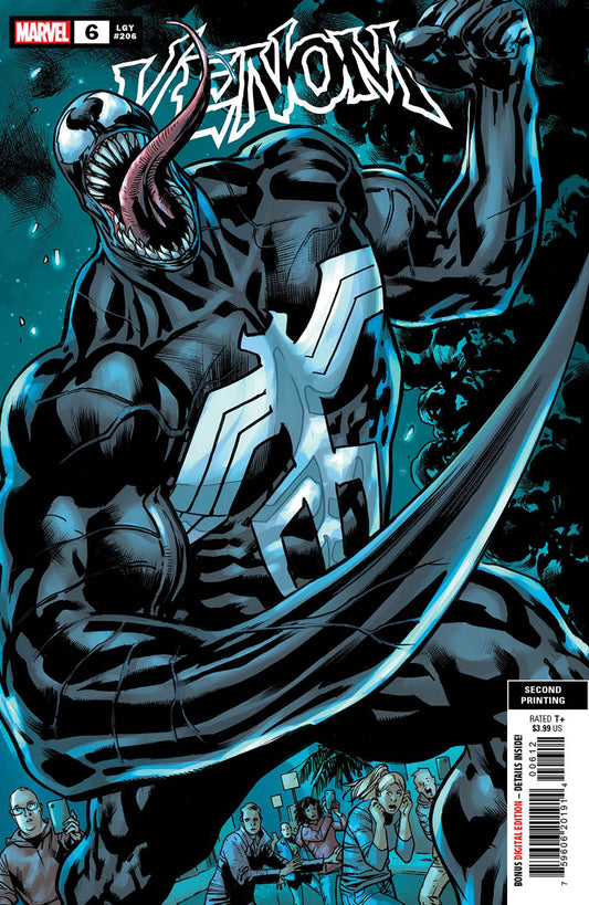 Venom #6 2nd Print Bryan Hitch Variant (04/27/2022) Marvel