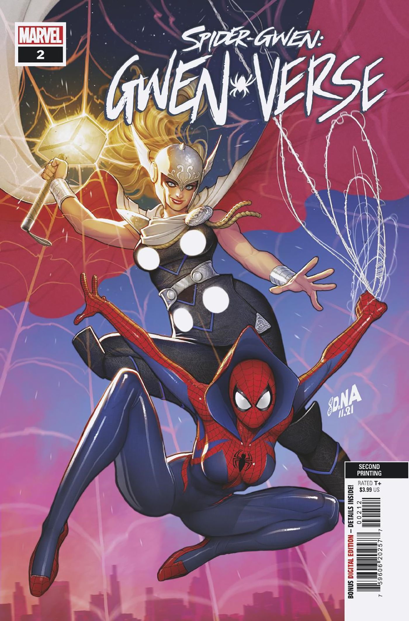 Spider-Gwen Gwenverse #2 2nd Print David Nakayama Variant (06/08/2022) Marvel