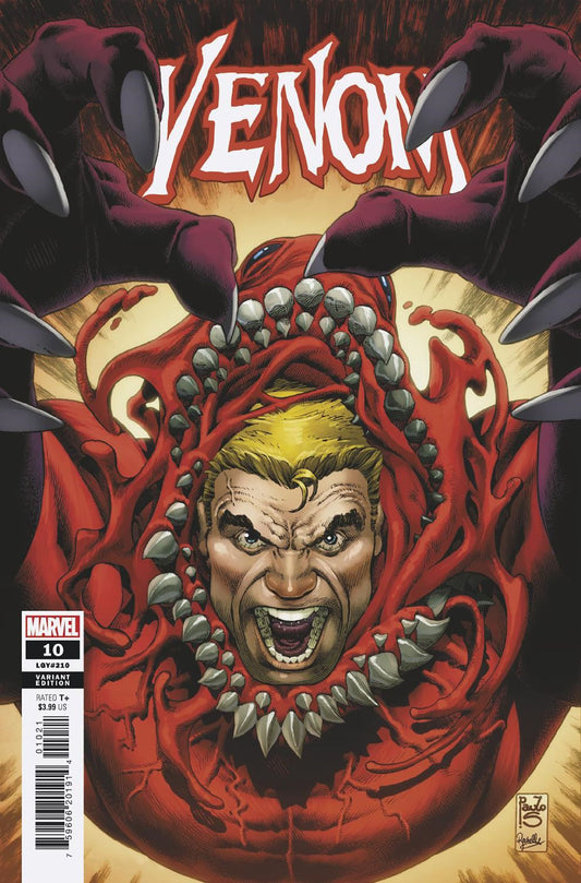Venom #10 B Paulo Siqueira Variant (09/14/2022) Marvel