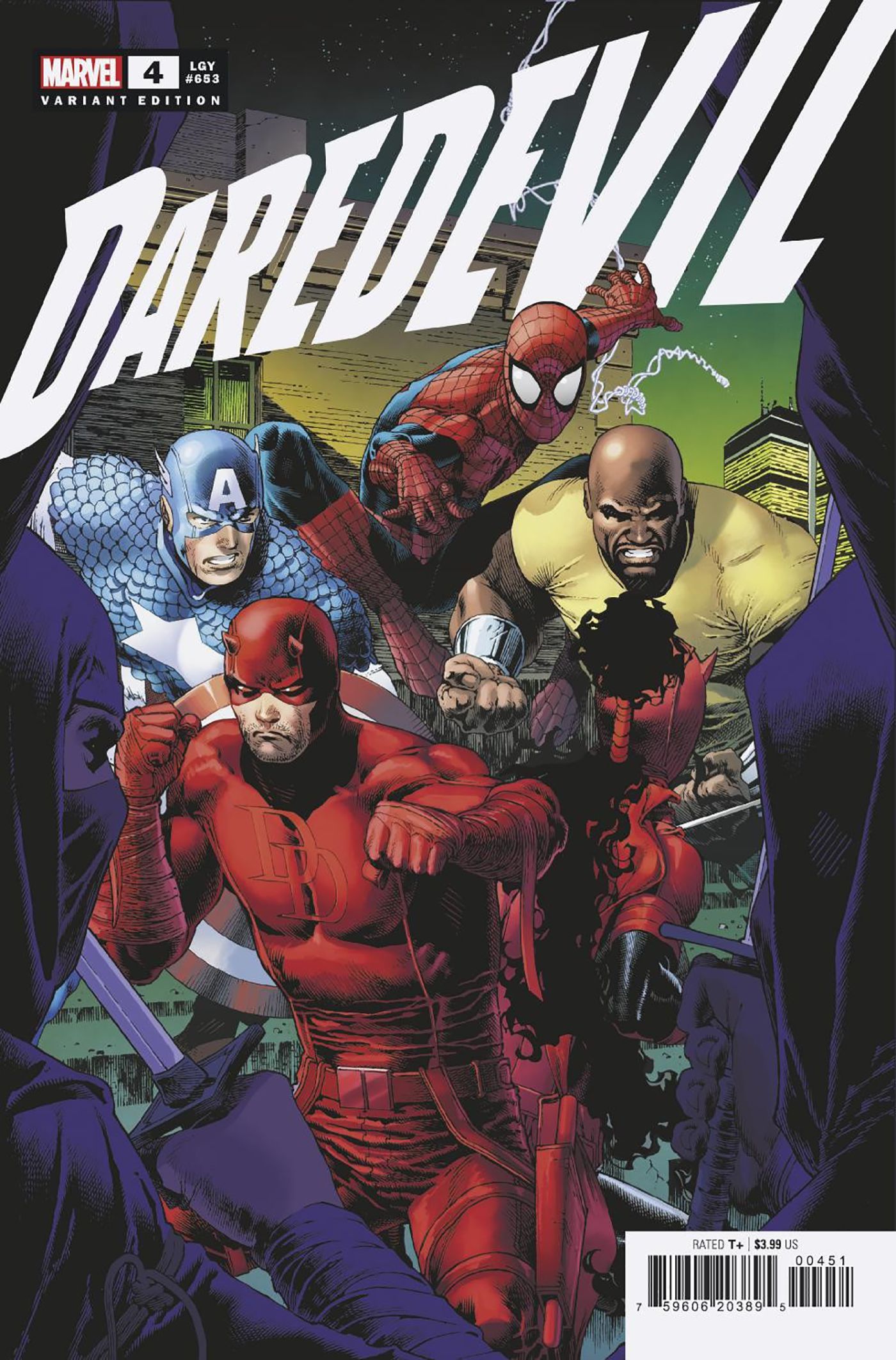 Daredevil #4 B Paolo Siqueira Promo Variant (10/12/2022) Marvel