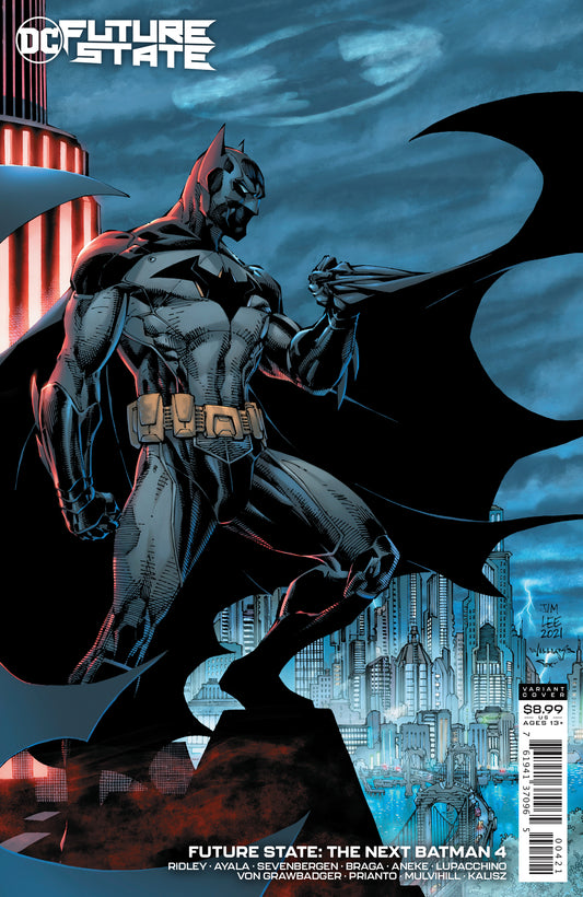 Future State The Next Batman #4 (Of 4) B Jim Lee & Scott Williams Card Stock Variant (02/17/2021) Dc