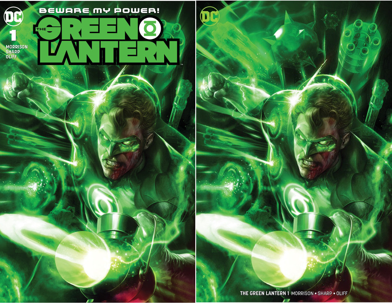 Green Lantern 1 DC Francesco Mattina Variant Trade Minimal Virgin Options (11/07/2018)