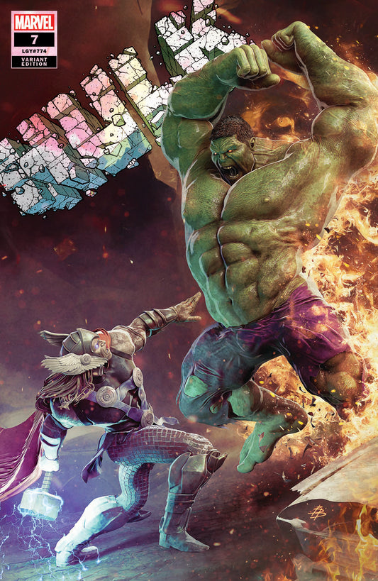 Hulk #7 Bjorn Barends Variant (05/25/2022) Marvel