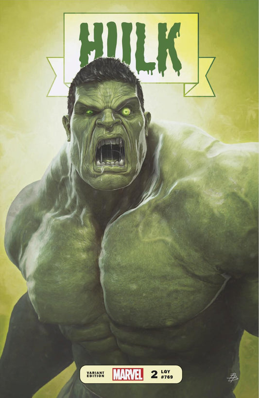 Hulk #2 Bjorn Barends Monster Card Variant (12/01/2021) Marvel