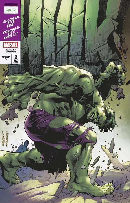 Hulk #2 Stephen Segovia Annual Homage Variant Jim Steranko (12/01/2021) Marvel