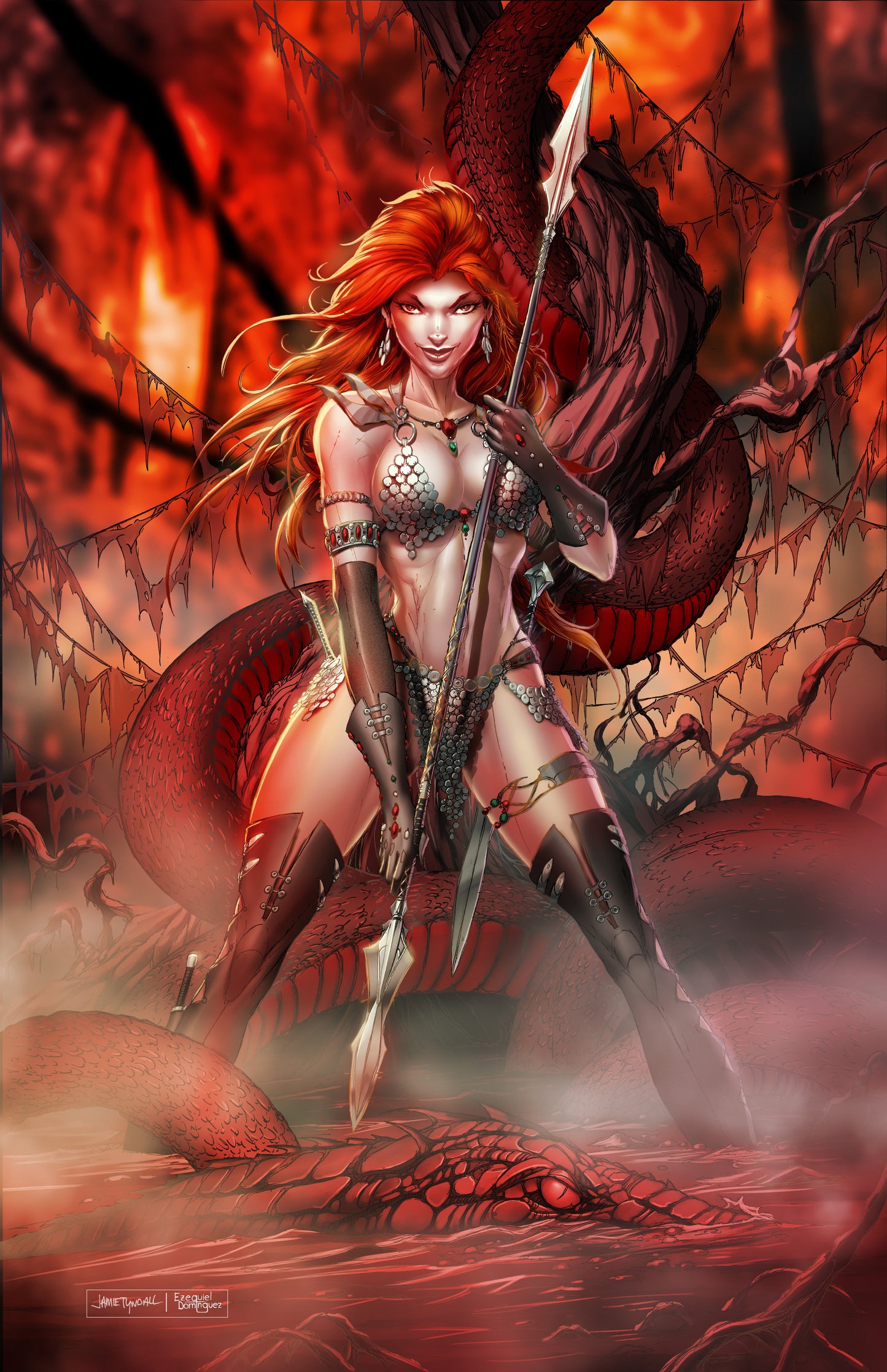 Immortal Red Sonja #2 Jaime Tyndall Variant GGA (07/27/2022) Dynamite