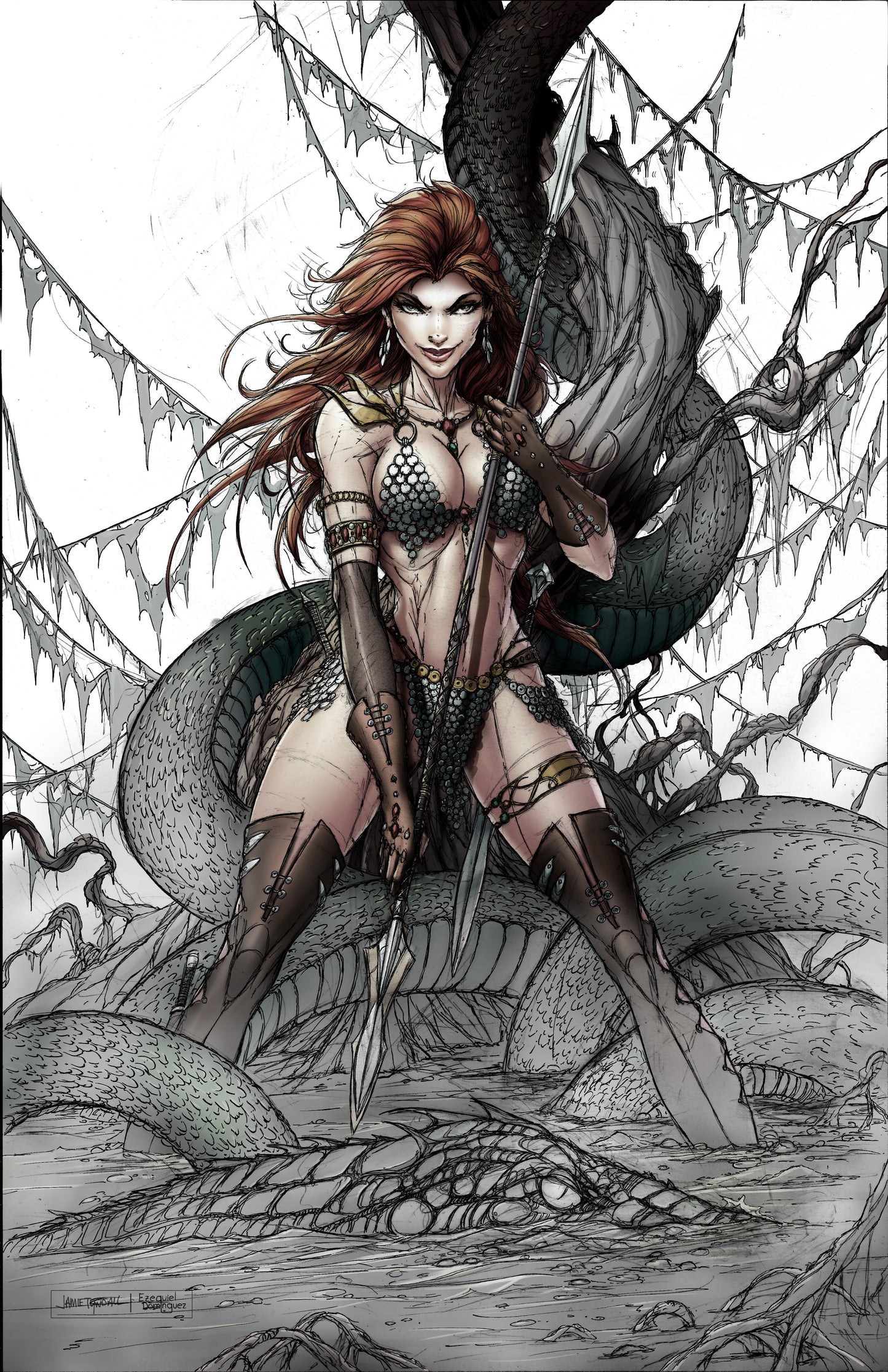 Immortal Red Sonja #2 Jaime Tyndall Variant GGA (07/27/2022) Dynamite