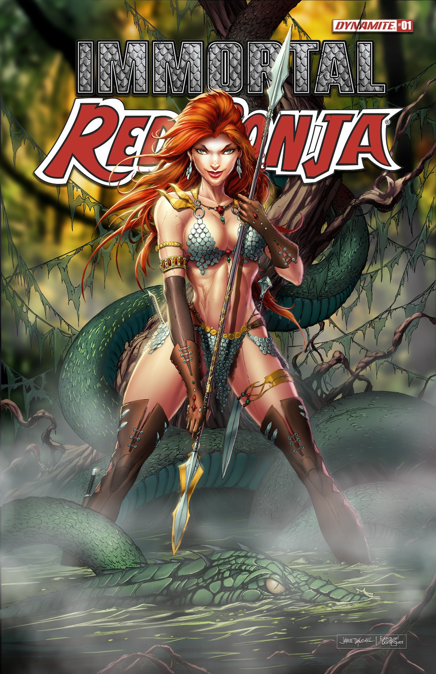 Immortal Red Sonja #2 Jaime Tyndall Variant GGA (07/27/2022) Dynamite