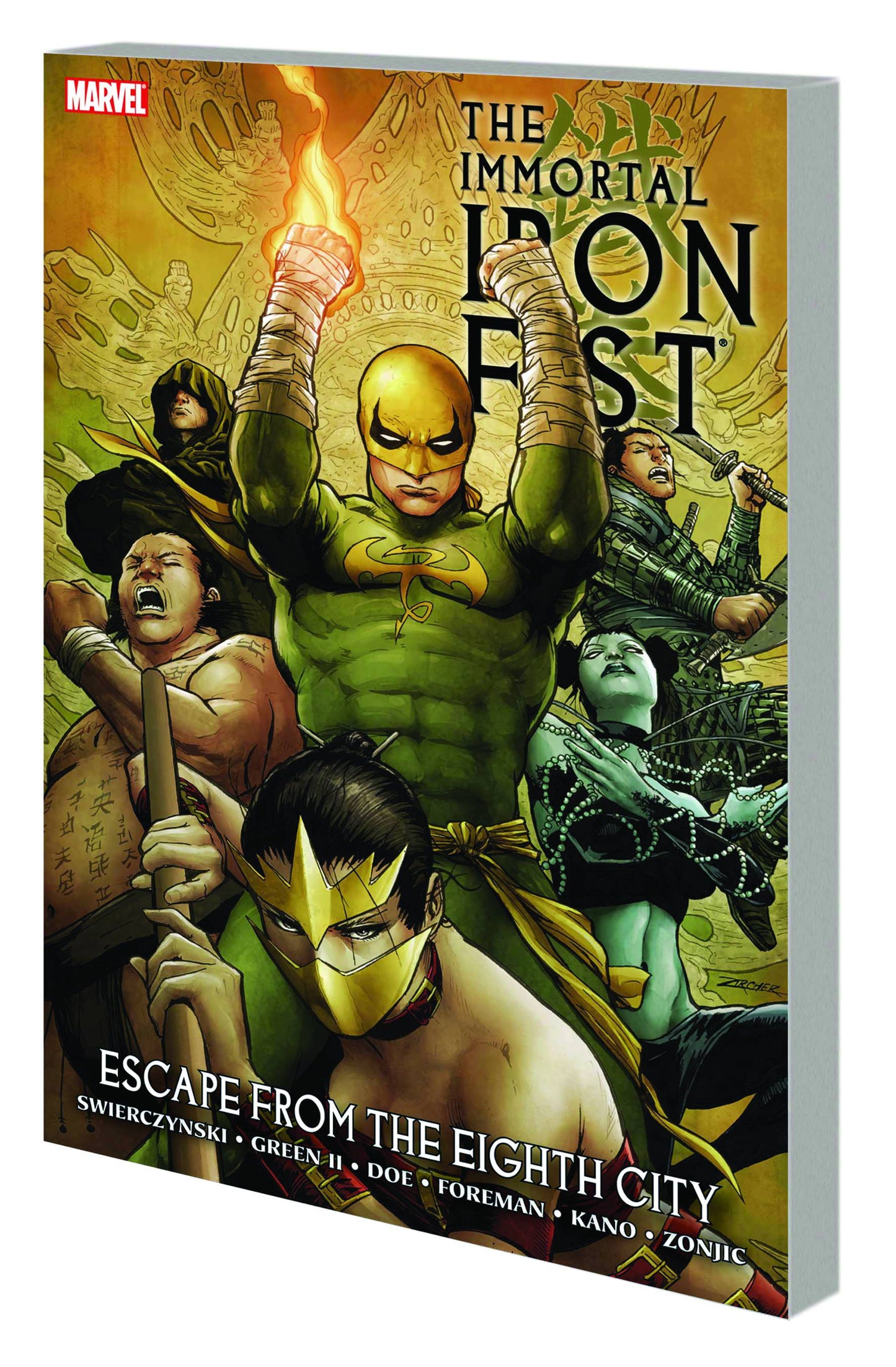 Immortal Iron Fist Escape From Eigth City Vol 5 TPB Marvel 22 - 27