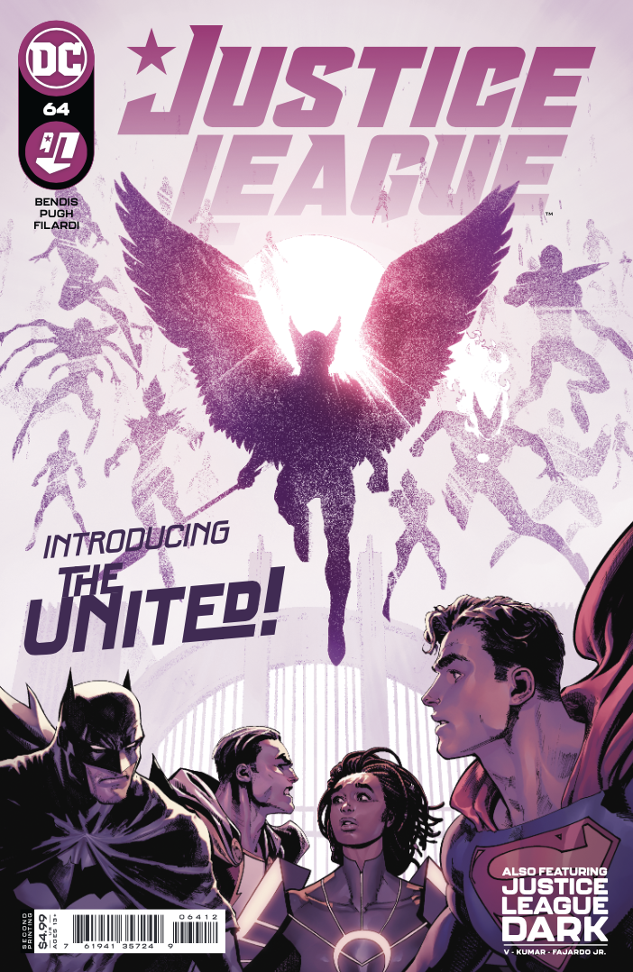 Justice League #64 2nd Print David Marquez Variant (08/10/2021) Dc