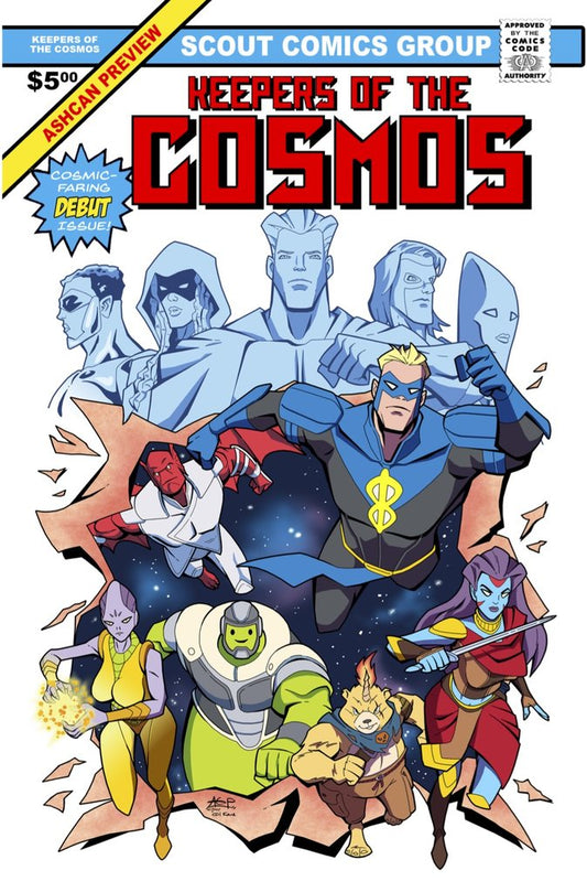 Keepers of the Cosmos #1 Ashcan Preview Agung Prabowo Giant Size X-Men 1 Homage (01/26/2022) Scout