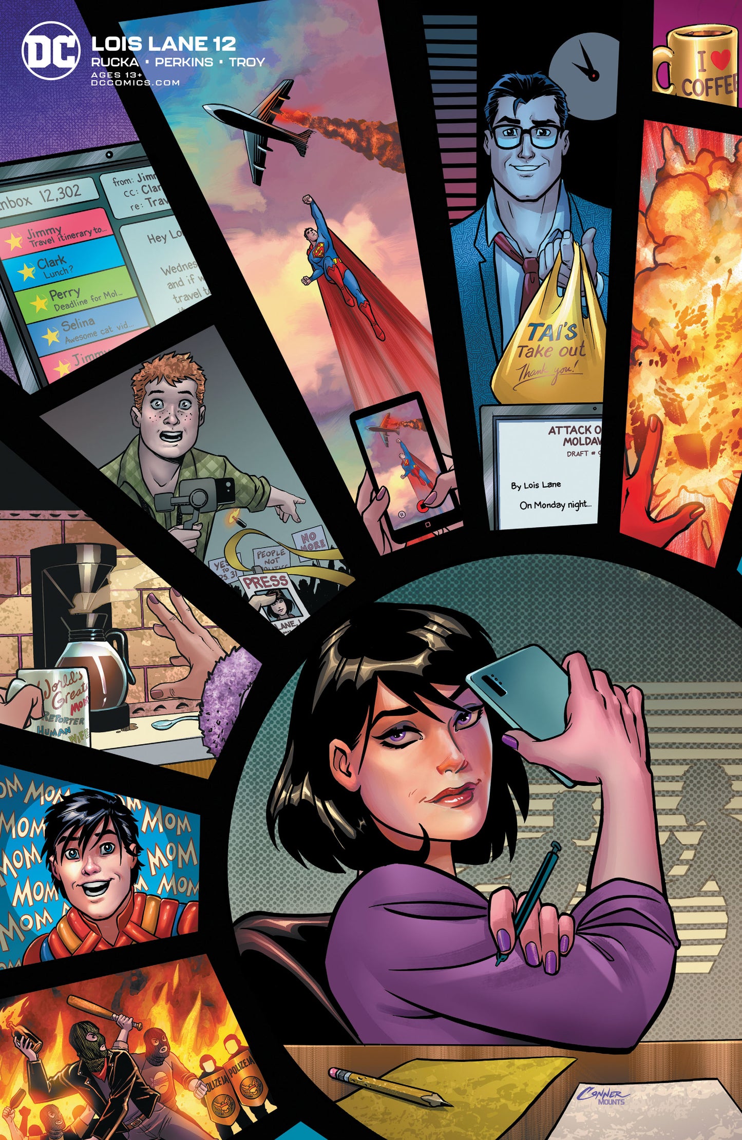 Lois Lane #12 B (Of 12) Amanda Conner Variant (07/07/2020) DC