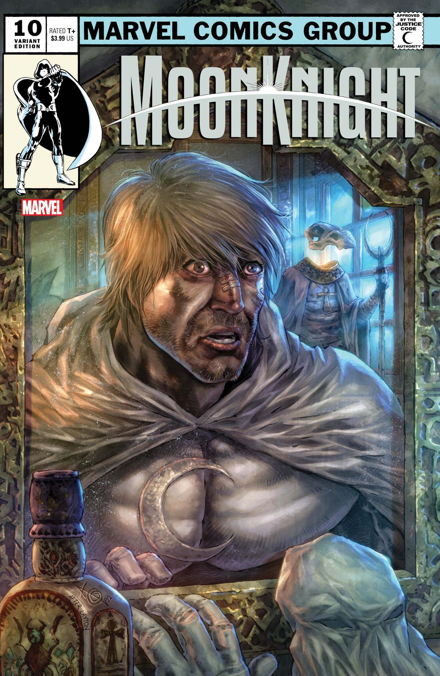 Moon Knight #10 Alan Quah Iron Man 128 Homage Variant (04/06/2022) Marvel