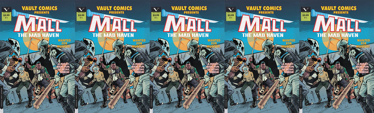 MALL #1 B Nathan Gooden Marvel Preview 3 Blade Homage Variant (MR) (08/28/2019) VAULT