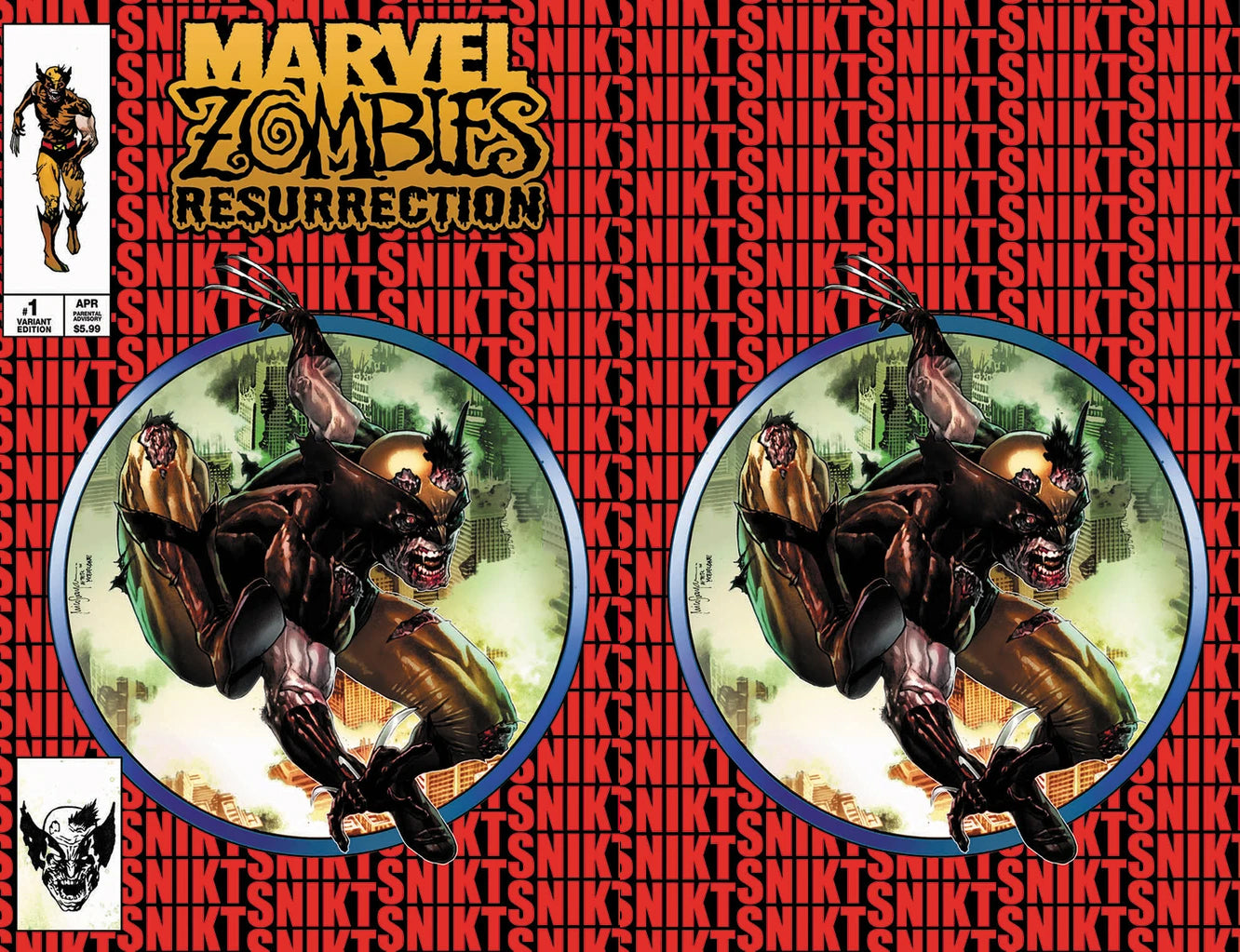 Marvel Zombies Resurrection #1 Mico Suayan Amazing Spider-Man 300 Homage Variant Wolverine (09/02/2020) Marvel
