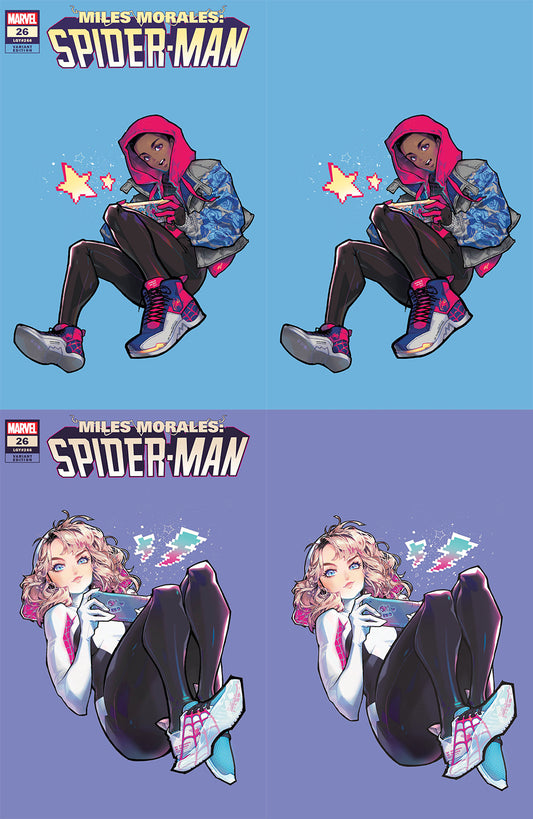 Miles Morales Spider-Man #26 Rose Besch Variant Spider Gwen (06/02/2021) Marvel