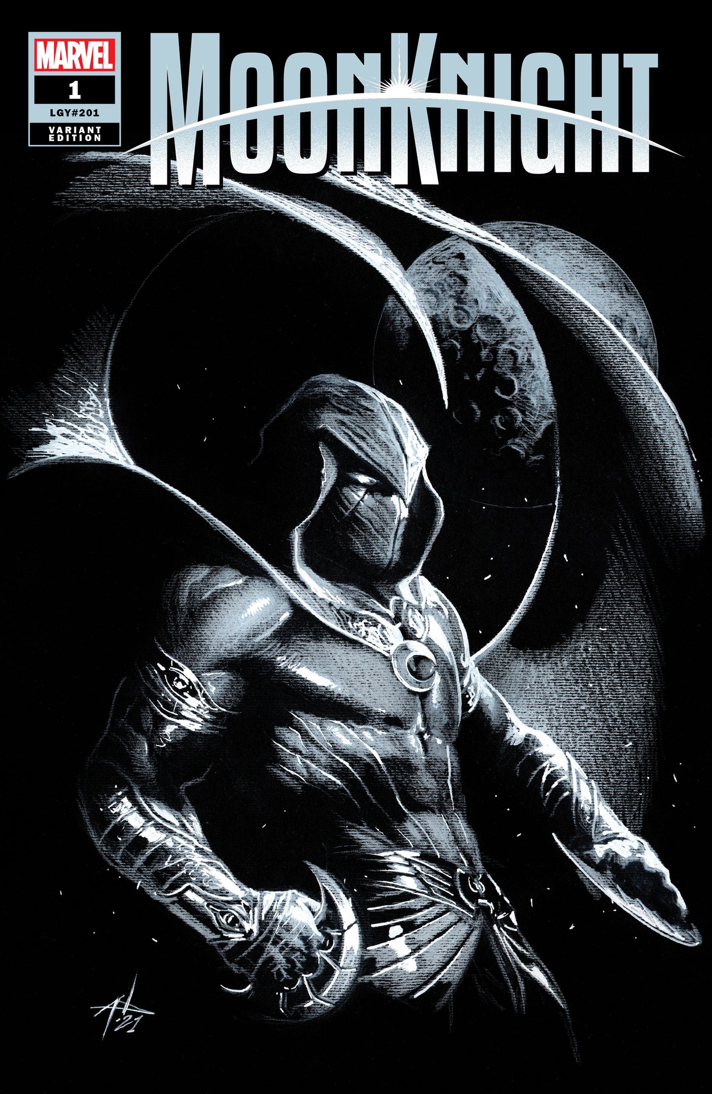 Moon Knight #1 Gabriele Dell'Otto Variant (07/28/2021) Marvel