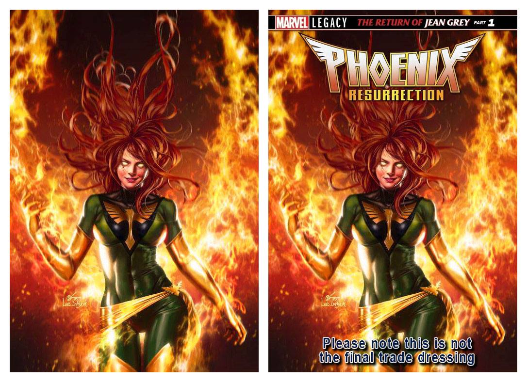 Phoenix Resurrection Return Of Jean Grey 1 Marvel 2017 In-Hyuk Lee Variant