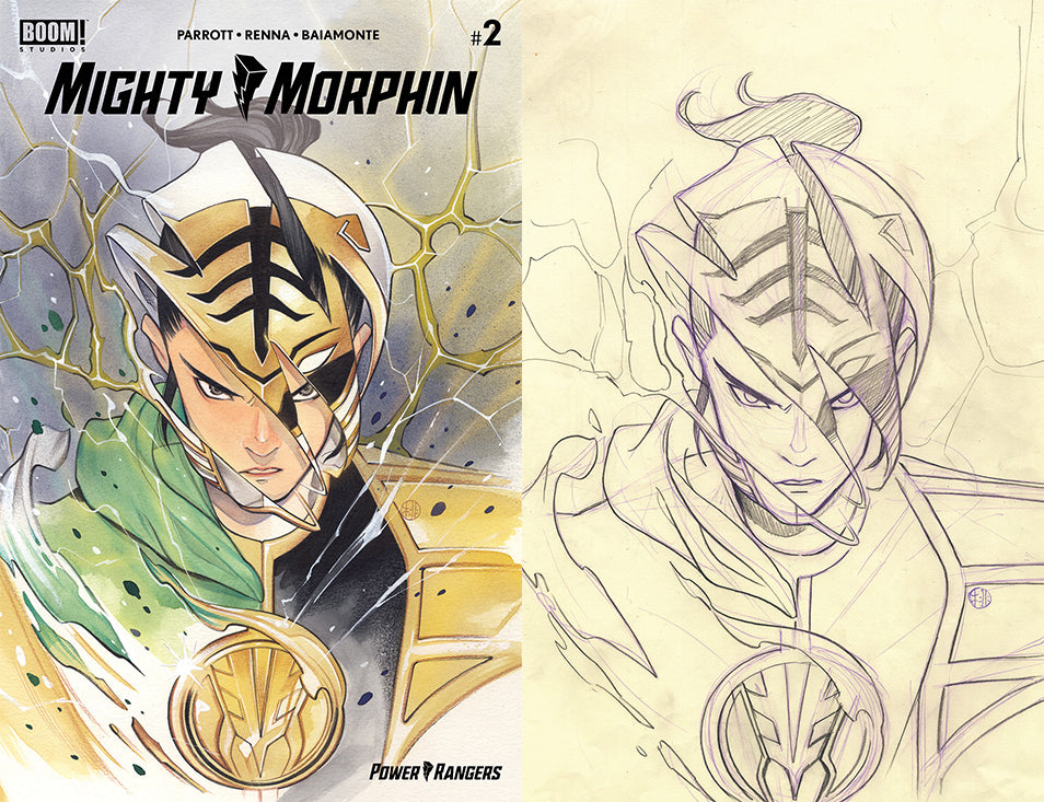 Mighty Morphin #2 Peach Momoko Foil Variant (C: 1-0-0) (12/09/2020) Boom