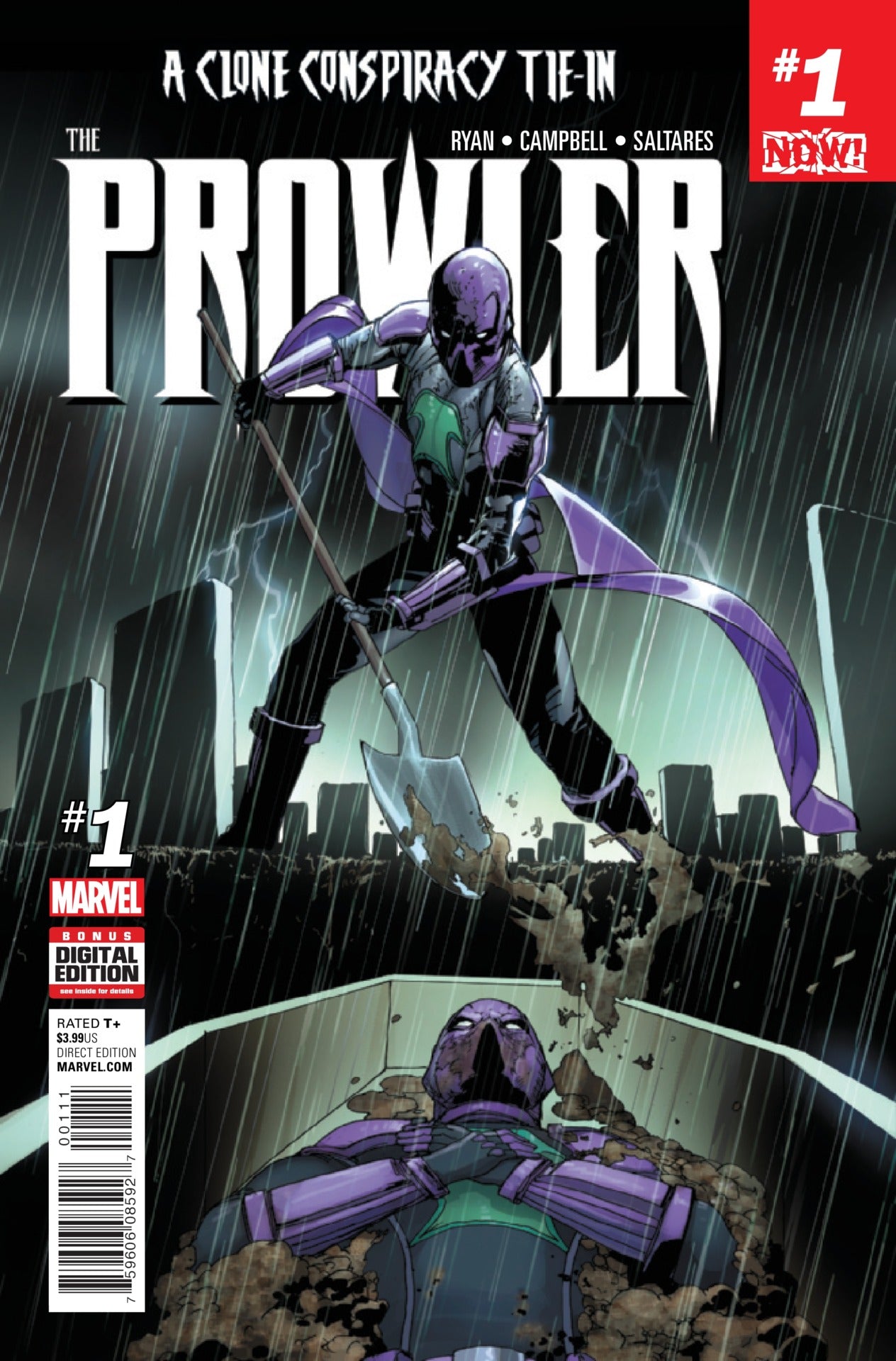 Prowler 1 Marvel Now  2016 Spider-Man Clone Conspiracy