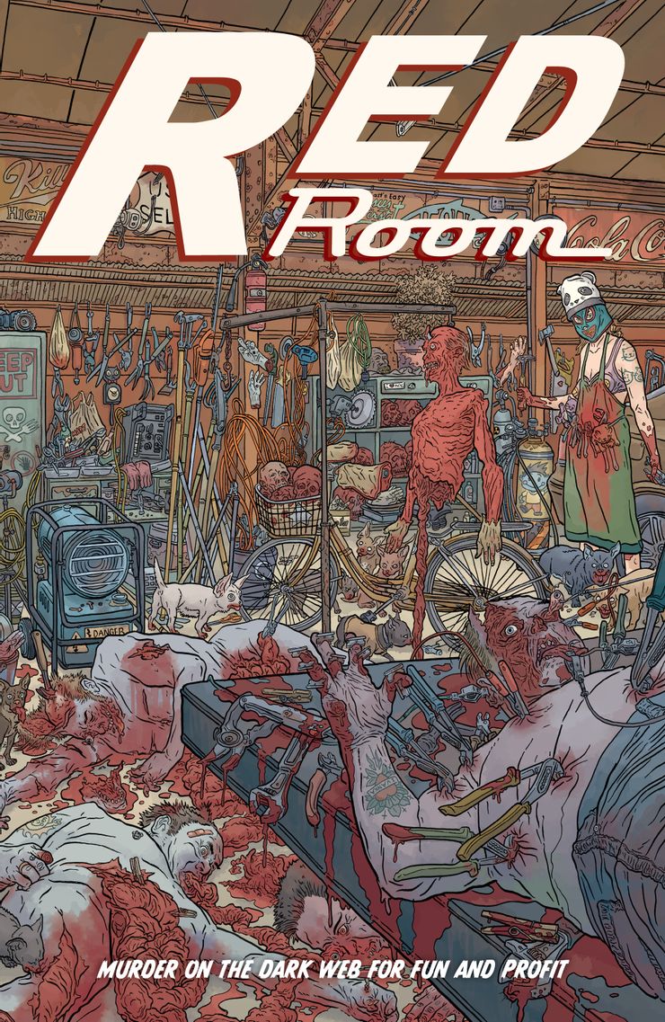 Red Room #4 1:15 Geoff Darrow Variant (C: 0-1-2) (09/01/2021) Fantagraphics