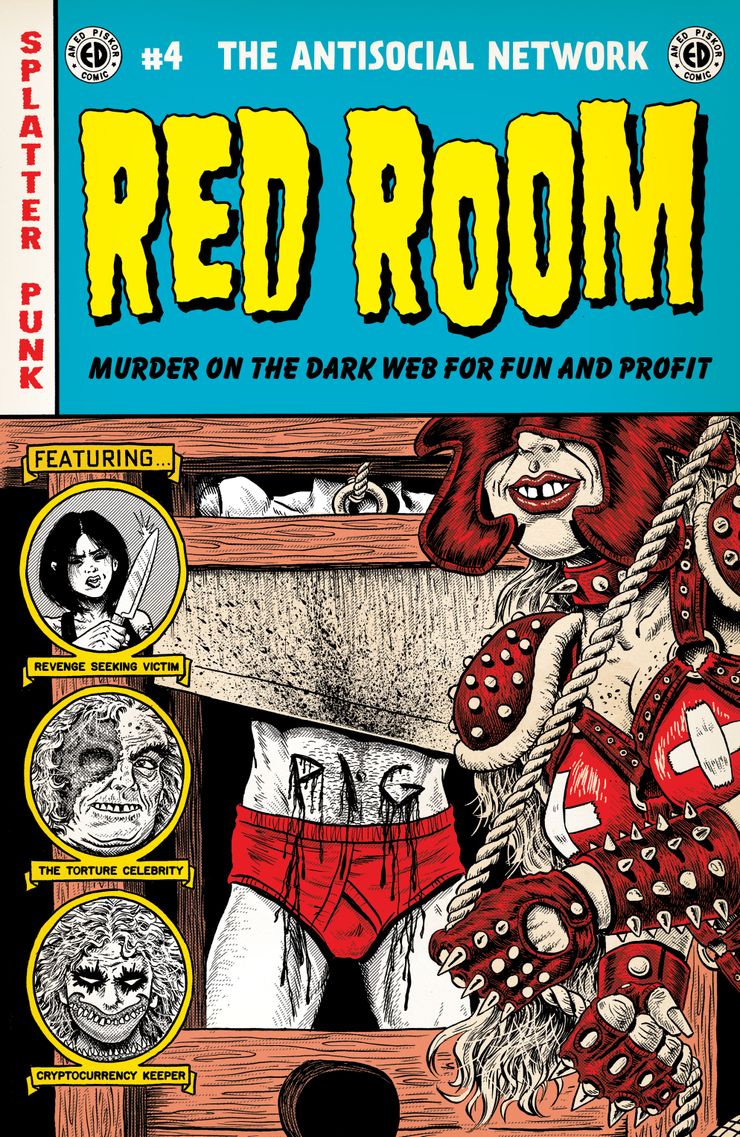 Red Room #4 Ed Piskor (C: 0-1-2) (09/01/2021) Fantagraphics