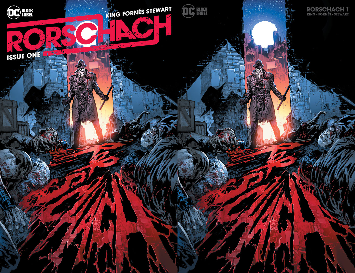 Rorschach #1 (Of 12) Ken Lashley Variant Watchmen (Mr) (10/14/2020) DC