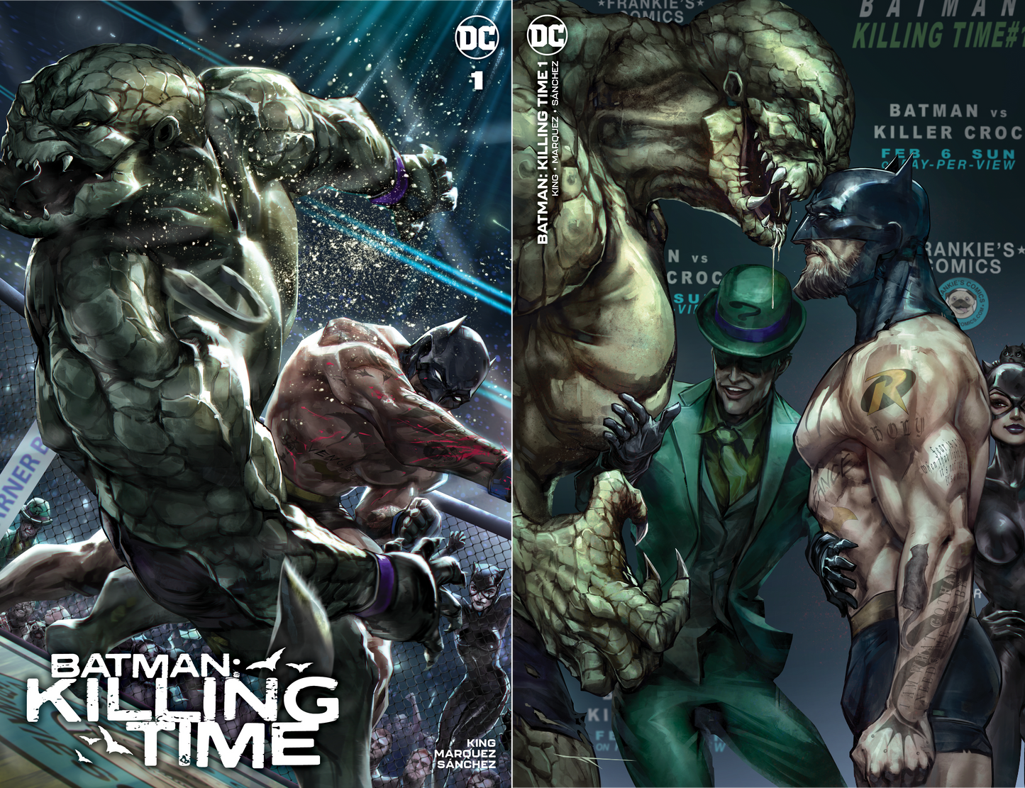 Batman Killing Time #1 (Of 6) Ivan Tao Boxing Variant (03/01/2022) Dc