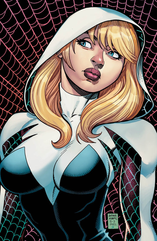 Spider-Man #1 Arthur Adams Virgin Variant Spider-Gwen GGA (10/05/2022) Marvel